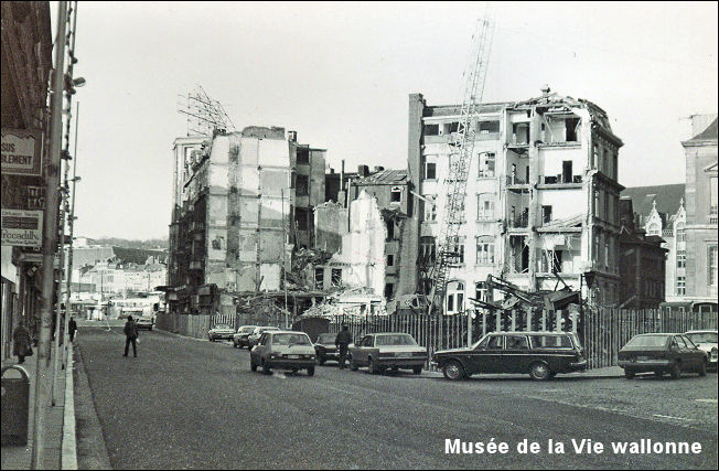 Rue Léopold Liège démolitions début 80s_2