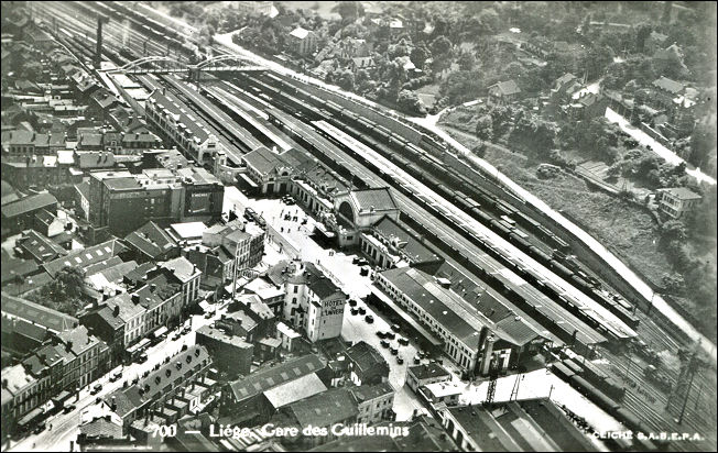 Quartier Guillemins Liège 1939
