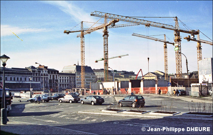 Liège construction îlot St-Michel 1998_2