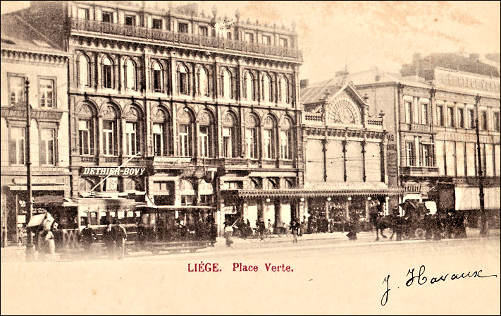 Liège Grand Bazar fin XIXe