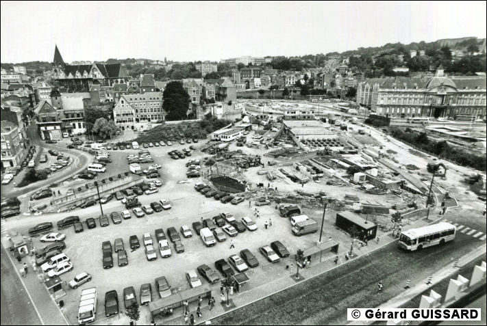 Liège panorama centre 1991