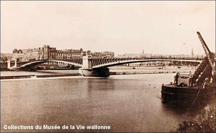 Pont de Commerce Liège avant 1905