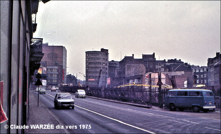 Rue de Bruxelles Cadran Liège 1975