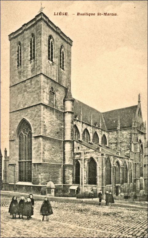 Basilique St-Martin Liège 1908