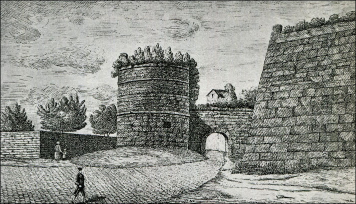 Porte St-Martin Liège 1735